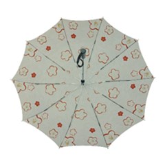 Floral Pattern Automatic Folding Umbrella with Case (Large) from ArtsNow.com