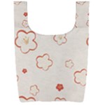 Floral Pattern Foldable Shopping Bag