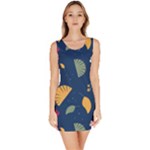 Cute Korean Pattern Bodycon Dress