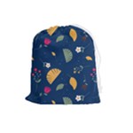 Cute Korean Pattern Drawstring Pouch (Large)