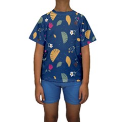 Kids  Short Sleeve Swimwear 