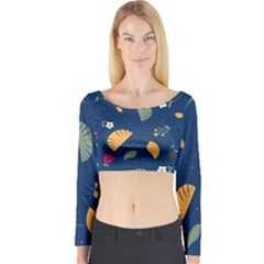 Long Sleeve Crop Top 