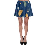 Cute Korean Pattern Skater Skirt