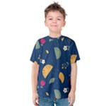 Cute Korean Pattern Kids  Cotton T-Shirt