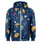 Cute Korean Pattern Men s Zipper Hoodie