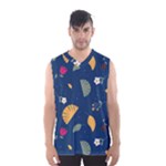 Cute Korean Pattern Men s Basketball Tank Top