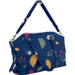 Cute Korean Pattern Canvas Crossbody Bag