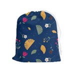 Cute Korean Pattern Drawstring Pouch (XL)