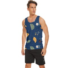 Men s Wide Collar Tank Top 