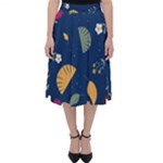 Cute Korean Pattern Classic Midi Skirt