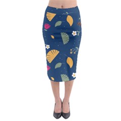 Midi Pencil Skirt 