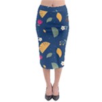 Cute Korean Pattern Midi Pencil Skirt