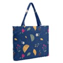 Zipper Medium Tote Bag Front