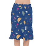 Cute Korean Pattern Short Mermaid Skirt