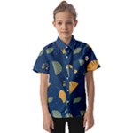 Cute Korean Pattern Kids  Short Sleeve Shirt