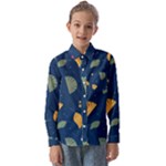 Cute Korean Pattern Kids  Long Sleeve Shirt