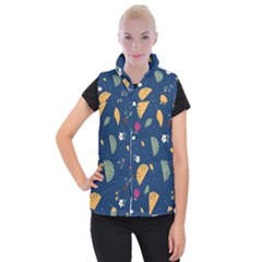 Cute Korean Pattern Women s Button Up Vest from ArtsNow.com