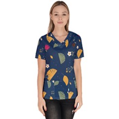 Women s V-Neck Scrub Top 