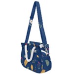 Cute Korean Pattern Rope Handles Shoulder Strap Bag