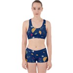 Cute Korean Pattern Work It Out Gym Set