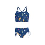 Cute Korean Pattern Girls  Tankini Swimsuit