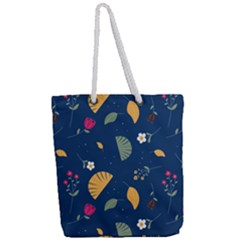 Full Print Rope Handle Tote (Large) 