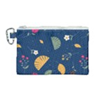 Cute Korean Pattern Canvas Cosmetic Bag (Medium)