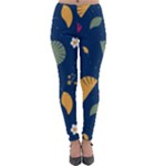 Cute Korean Pattern Lightweight Velour Leggings