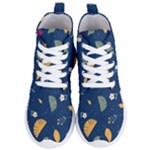 Cute Korean Pattern Women s Lightweight High Top Sneakers