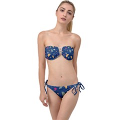 Twist Bandeau Bikini Set 