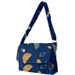 Cute Korean Pattern Full Print Messenger Bag (S)