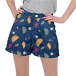 Cute Korean Pattern Women s Ripstop Shorts