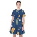 Cute Korean Pattern Sailor Dress