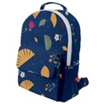 Cute Korean Pattern Flap Pocket Backpack (Small)