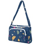 Cute Korean Pattern Front Pocket Crossbody Bag