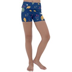 Kids  Lightweight Velour Yoga Shorts 