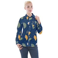 Women s Long Sleeve Pocket Shirt 