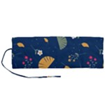 Cute Korean Pattern Roll Up Canvas Pencil Holder (M)