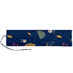 Cute Korean Pattern Roll Up Canvas Pencil Holder (L)