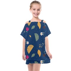 Kids  One Piece Chiffon Dress 