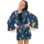 Cute Korean Pattern Long Sleeve Kimono