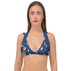 Double Strap Halter Bikini Top 