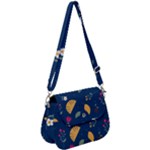 Cute Korean Pattern Saddle Handbag