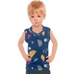 Cute Korean Pattern Kids  Sport Tank Top