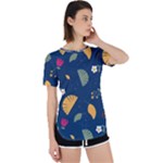 Cute Korean Pattern Perpetual Short Sleeve T-Shirt