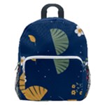 Cute Korean Pattern Kids  Age 5-10 Lightweight School Backpack with Side Pockets