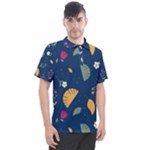 Cute Korean Pattern Men s Polo T-Shirt