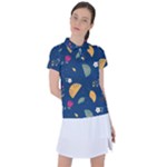 Cute Korean Pattern Women s Polo T-Shirt