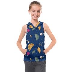 Kids  Sleeveless Hoodie 