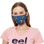 Cute Korean Pattern Crease Cloth Face Mask (Adult)